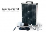 20Wp便携式太阳能锂电发电系统